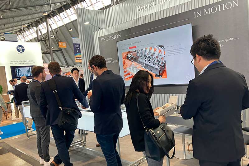 「The Battery Show Europe 2026」に出展いたしました