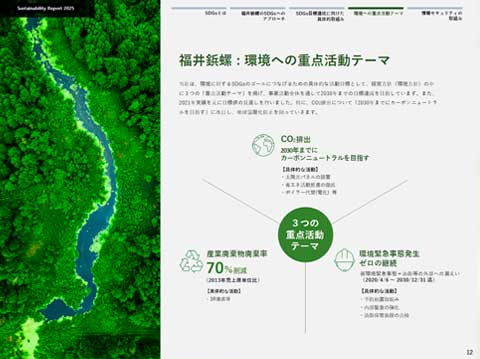 「サステナビリティレポート2025」を公開