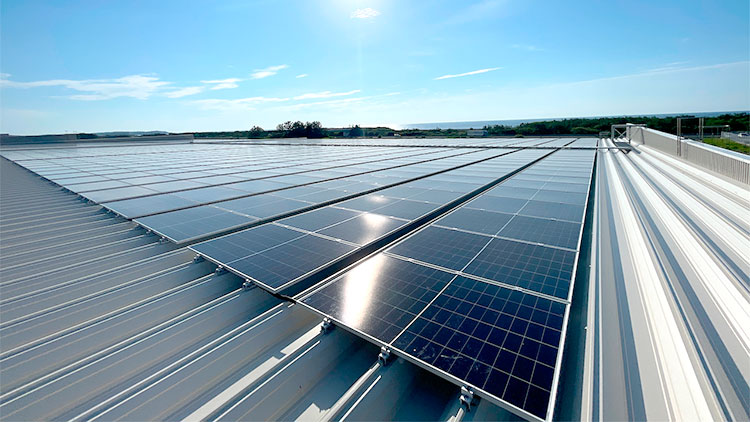 太陽光発電設備（片山津工場）